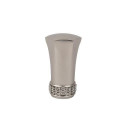 CURTAIN ROD FINIALS MONTANA SIL 25 2PC