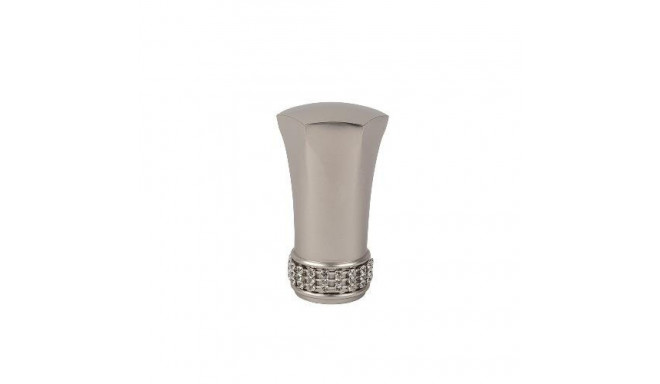 CURTAIN ROD FINIALS MONTANA SIL 25 2PC