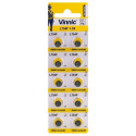 Vinnic AG5 | LR48 | SR754W | 193 | GP93A | 393 | 1,5 V leelispatareid (10tk)