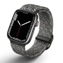 Uniq Aspen Braided Strap for Apple Watch 1/2/3/4/5/6/7/8/SE/SE2 44/42/45mm - Gray