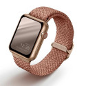 Uniq Aspen Braided strap for Apple Watch 1/2/3/4/5/6/7/8/SE/SE2 44/42/45mm - pink