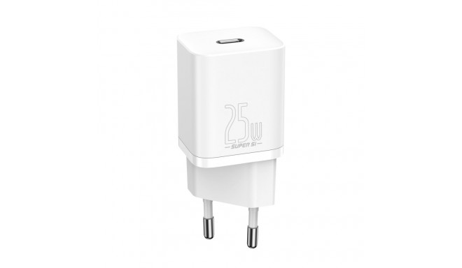 Wall charger Baseus Super Si Quick Charger 1C 25W (white)