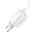 Baseus Charging Quick Charger USB 3.0 - White