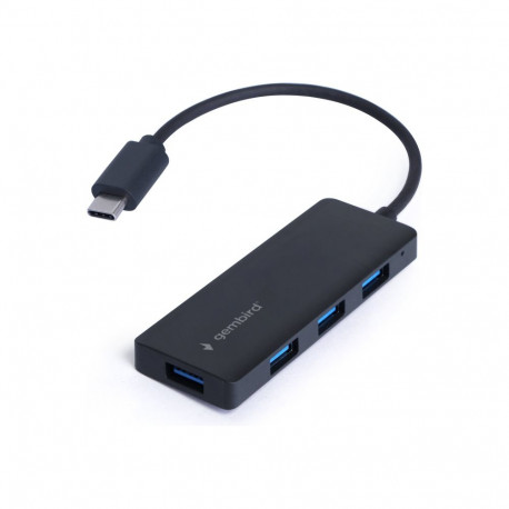 GEMBIRD USB-jaotur 4-pordiline USB 3.1 Gen 1 Type-C