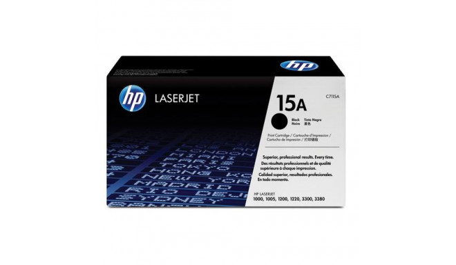 HP 15A Black Original LaserJet Toner Cartridge