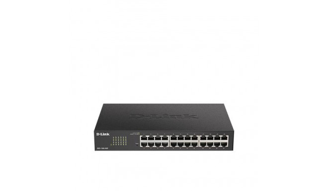 D-Link DGS-1100-24V2 network switch Managed L2 Gigabit Ethernet (10/100/1000) 1U Black