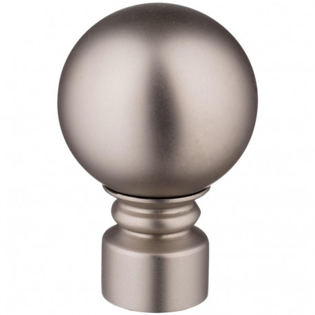 CURTAIN ROD FINIAL MODERN D19 MAT.CHROM
