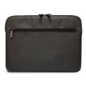 BMW Carbon&Perforated sleeve for a 14" laptop - black