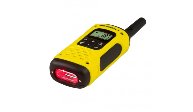 MOTOROLA RADIOTELEFON T92 H2O walkie-talkie 16 kanalit 2 tk must, kollane