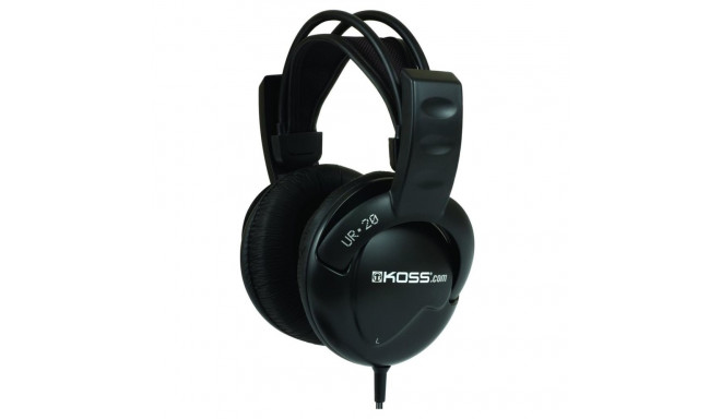 Koss | UR20 | Headphones DJ Style | Wired | On-Ear | Noise canceling | Black