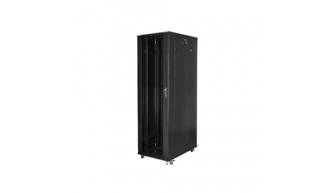 Lanberg FF01-8042-12B rack cabinet 42U Freestanding rack Black