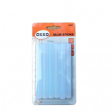 liimipulgad 6 tk komplekt 11.2x100mm läbipaistev