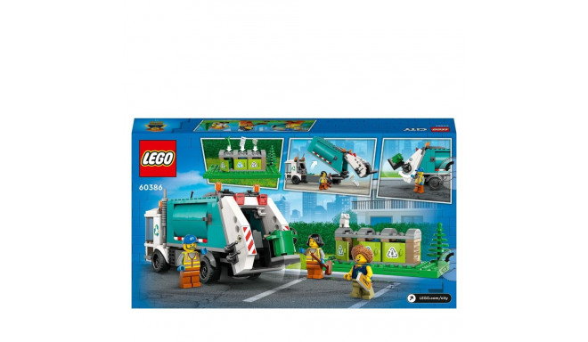 Playset Lego City 60386 Recycling truck Prügiauto