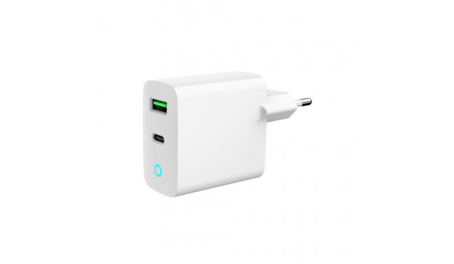 CHARGER USB 20W 2PORT/TA-UC-PDQC20L-W-01 GEMBIRD