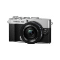 Olympus PEN E-P7 + ED 14-42mm EZ PANCAKE (Silver)