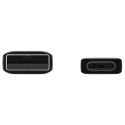 Samsung EP-DG930 USB-A 2.0 USB-C 25W Andme- ja laadimiskaabel 1.5m Must (Blister)