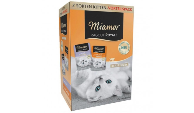 MIAMOR Ragout Royale Kitten Mix in jelly - wet cat food - 12x100g