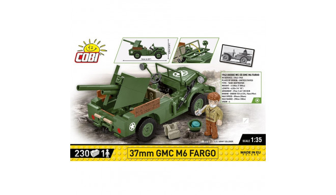 Blocks 37 mm GMC M6 Fargo