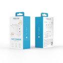 Forever TC-06-40CC GaN PD QC charger 2x USB-C 40W white