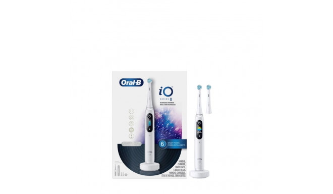 Oral-B | Elektriline Hambahari | iO8 Seeria | Laetav | Täiskasvanutele | Kaasasolevate harjapeade ar