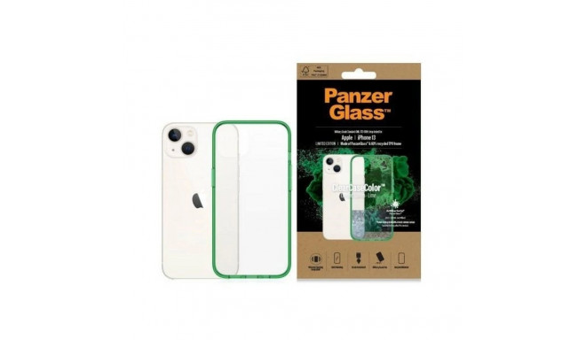 PanzerGlass ClearCase antibacterial case with Military Grade certificate for iPhone 13 / 14 / 15 - t