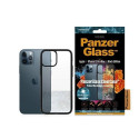 PanzerGlass ClearCase antibacterial case for iPhone 12 Pro Max - transparent and black