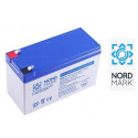 Battery NORDMARK, 12V 7Ah, T1