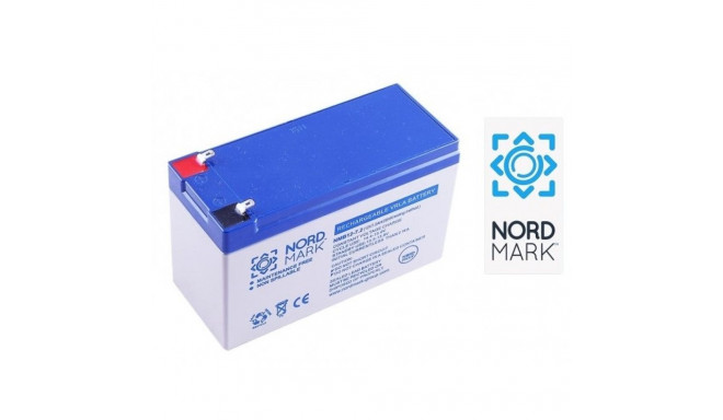 Battery NORDMARK, 12V 7Ah, T1