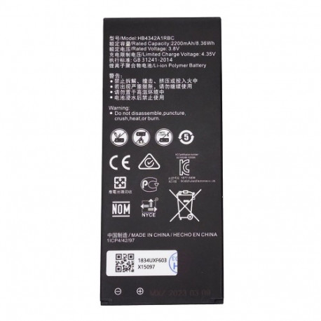Replacement Battery Huawei ASCEND Y6 (HB4342A1RBC)