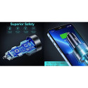 Charger CHOETECH 2xUSB-C, USB-A: 12-24V, 130W, QC3.0, PD3.0, PPS