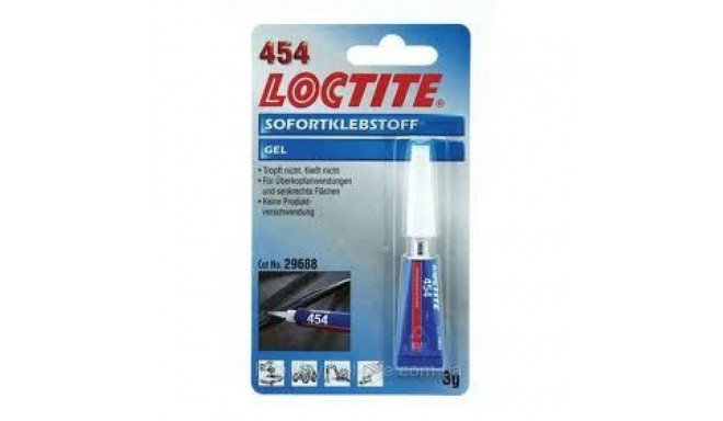 Моментальный клей Loctite 454 Gel 3г