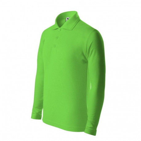 Malfini Pique Polo LS Jr polo shirt MLI-24192 green apple (122 cm/6 lat)