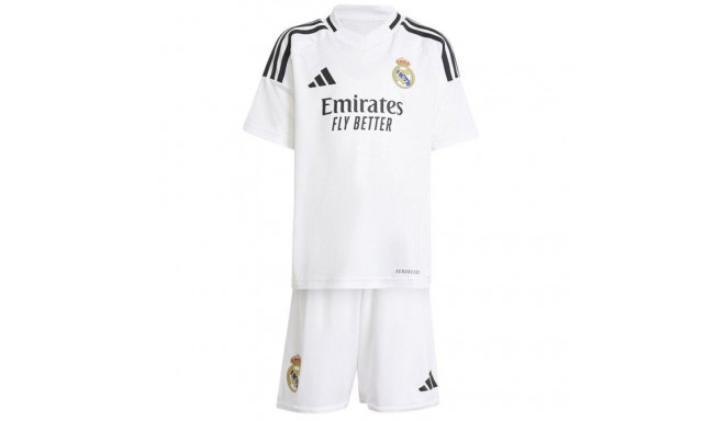 Adidas Real Madrid 24/25 Home Mini Jr IT5175 football kit (116 cm)