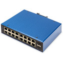 "Digitus 16+2P Industrial Gigabit Ethernet Switch L2 managed"