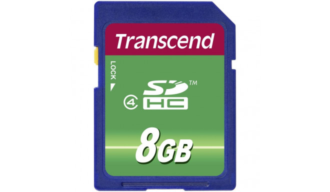 Transcend SD Karte SDHC 8GB Class 4