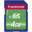 Transcend SD Karte SDHC 4GB Class 4