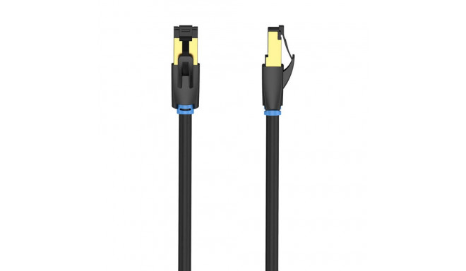 Network Cable CAT8 SFTP Vention IKABL RJ45 Ethernet 40Gbps 10m Black