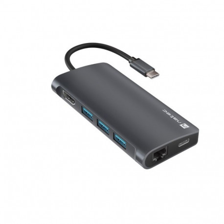 Natec Fowler 2 USB-C 8 in 1 multiport-adapter