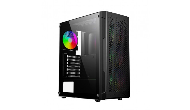The Fornax 400X is a popular mid-tower gaming PC case known for its high-airflow de