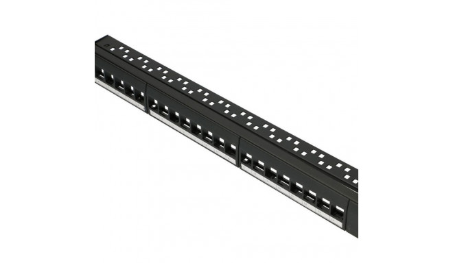 Patchpanel 24 ports UTP modular