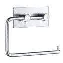 Adhesive toilet paper holder Smedbo BESLAGSBODEN BK1098, chrome