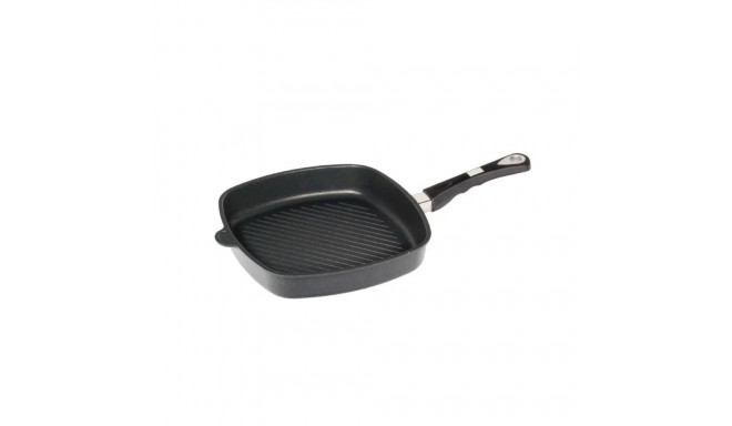 Frying pan AMT Gastroguss square with grill surface AMT E285G-E-Z30-PL