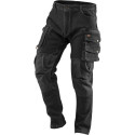 Neo Spodnie robocze DENIM, czarne, rozmiar XS