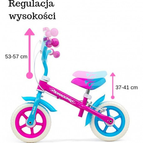 Milly Mally Dragon Balance Bike with Candy Brake