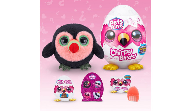 PETS ALIVE interaktiivne mänguasi Chirpy Birds