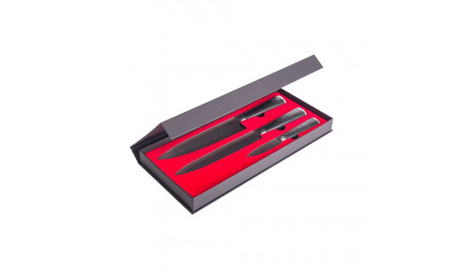 Knife set G21 Damascus Premium 6002298 3 pcs. + sharpener