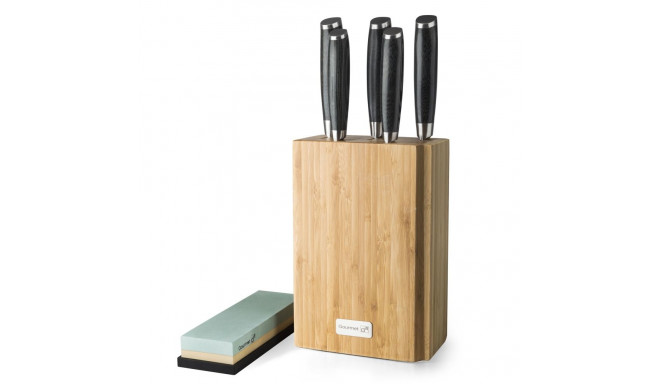 Knife set in stand G21 Gourmet Damascus 6002216, 5 pcs