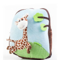 Children's backpack with plush giraffe Toy G21, 60026093