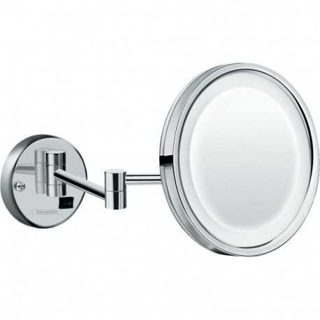 Raseerimispeegel LED-valgustusega Hansgrohe Logis 73570000, kroom