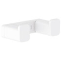 Double towel hook Hansgrohe AddStoris 41755700, white matt